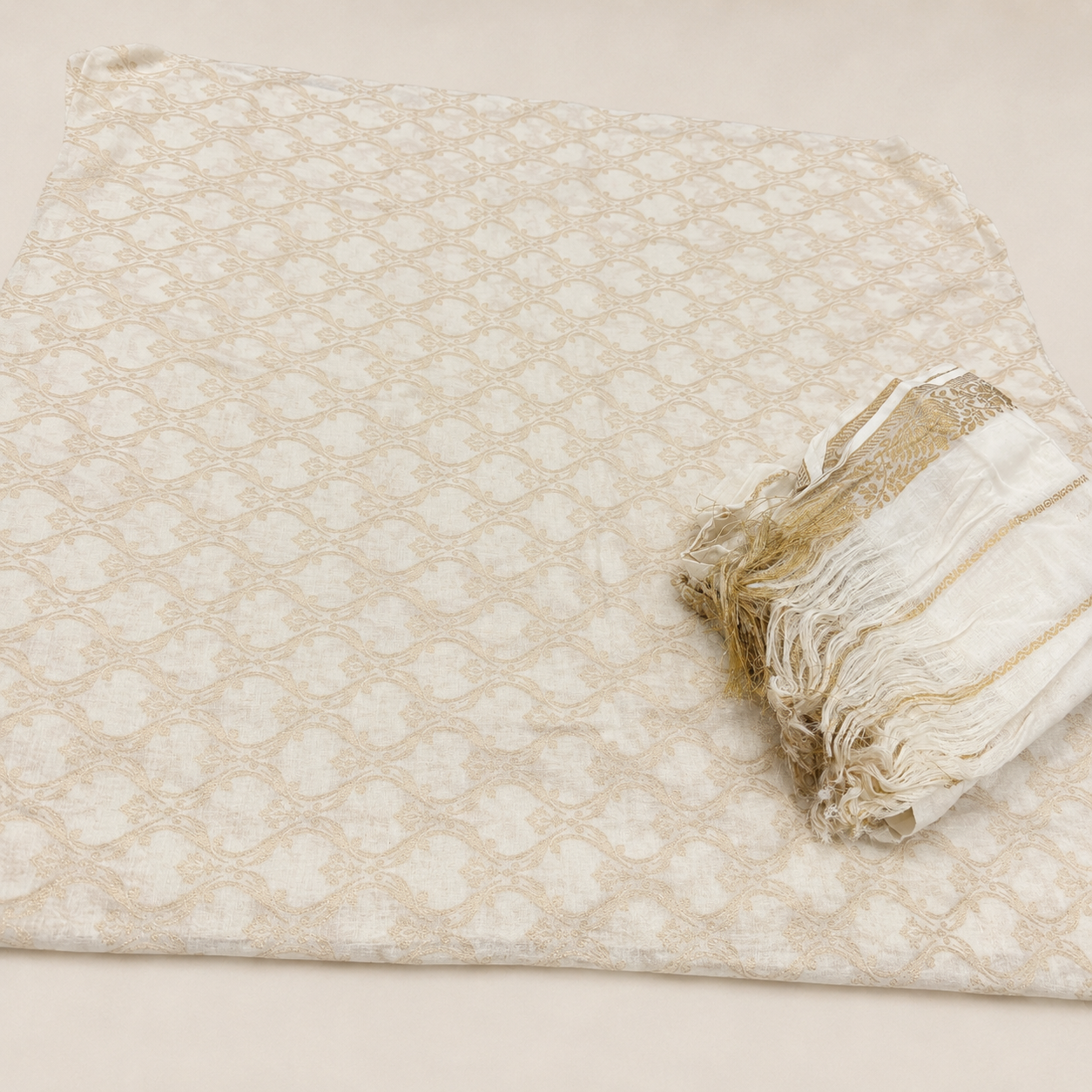 Cotton jacquard 2pc