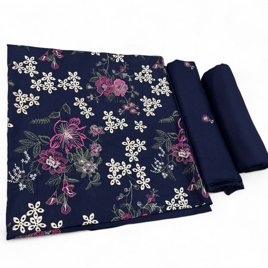 KARANDI EMBROIDERED 2-PIECE WKU-888