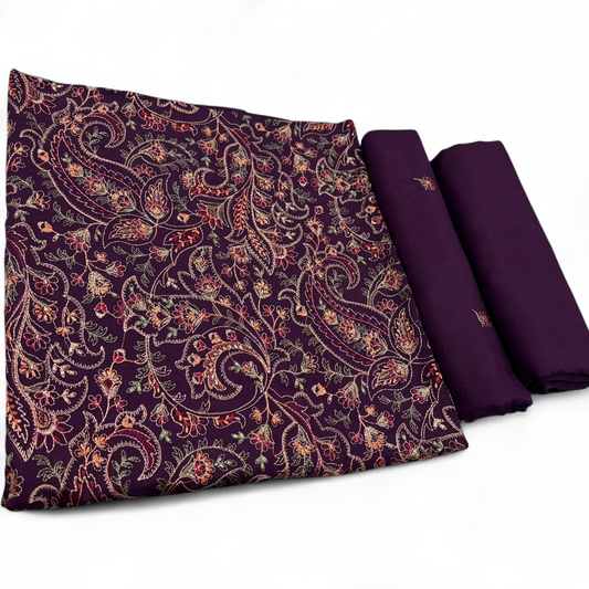 KARANDI EMBROIDERED 2-PIECE WKU-926