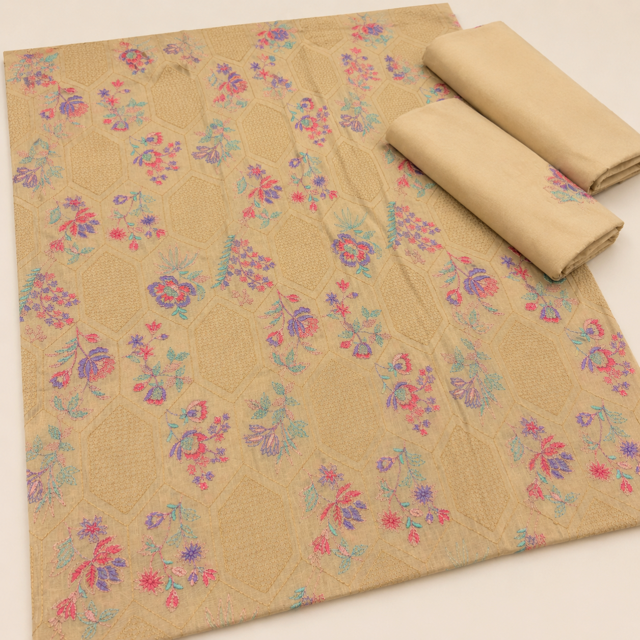 Bareeze lawn embroidered 2pc