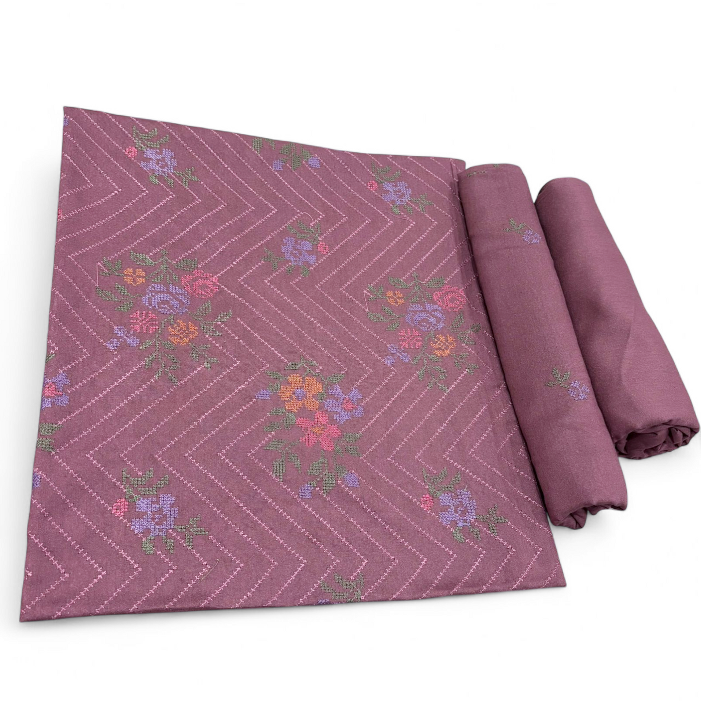 KARANDI EMBROIDERED 2-PIECE WKU-522