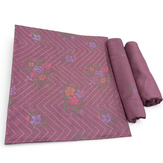 KARANDI EMBROIDERED 2-PIECE WKU-522