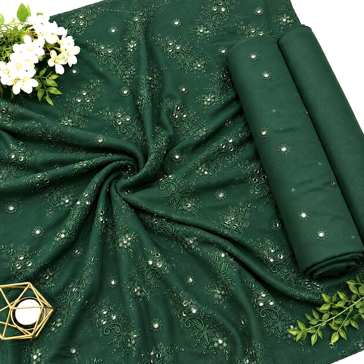 KARANDI EMBROIDERED 3-PIECE TZAJ-322