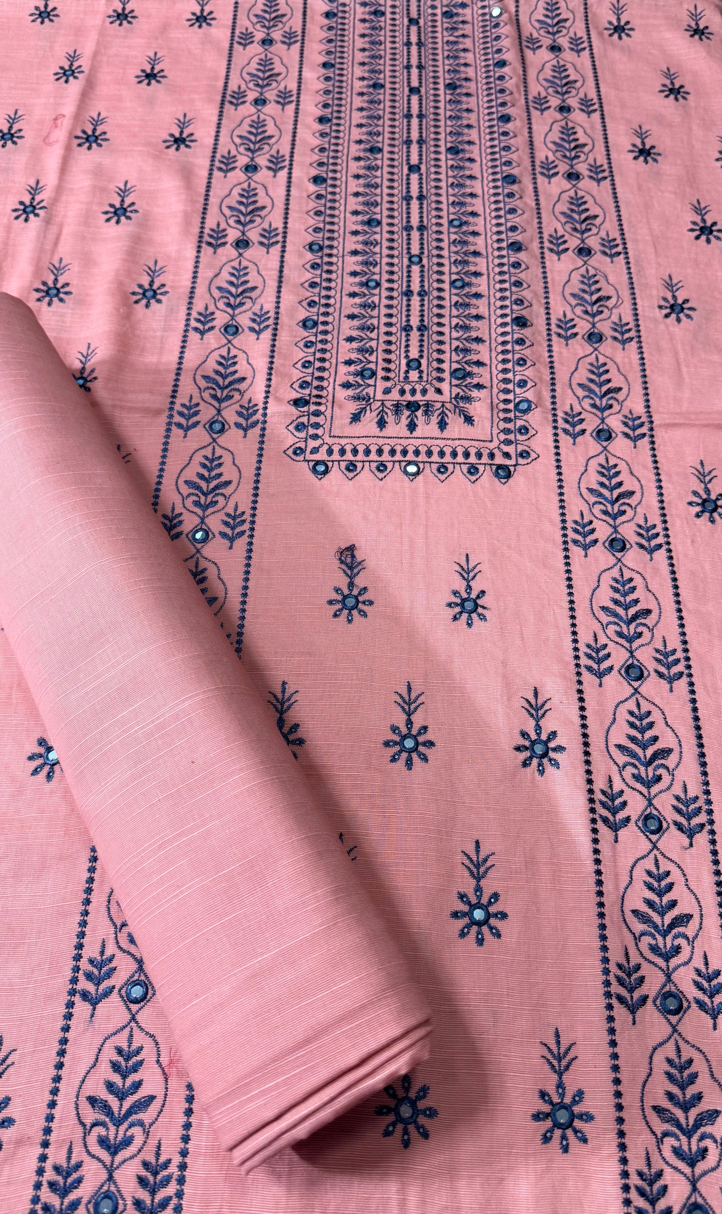 KHADDAR EMBROIDERED 2PC