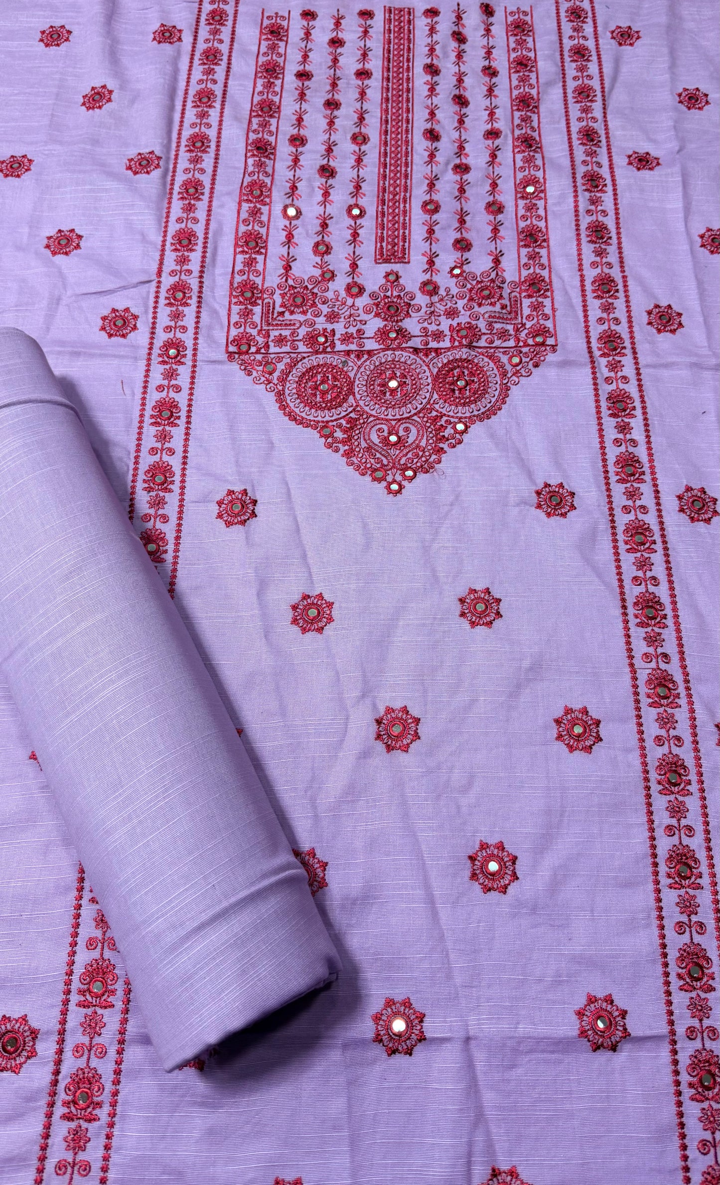 KHADDAR EMBROIDERED 2PC