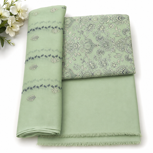 KARANDI EMBROIDERED 3-PIECE TZAJ-303