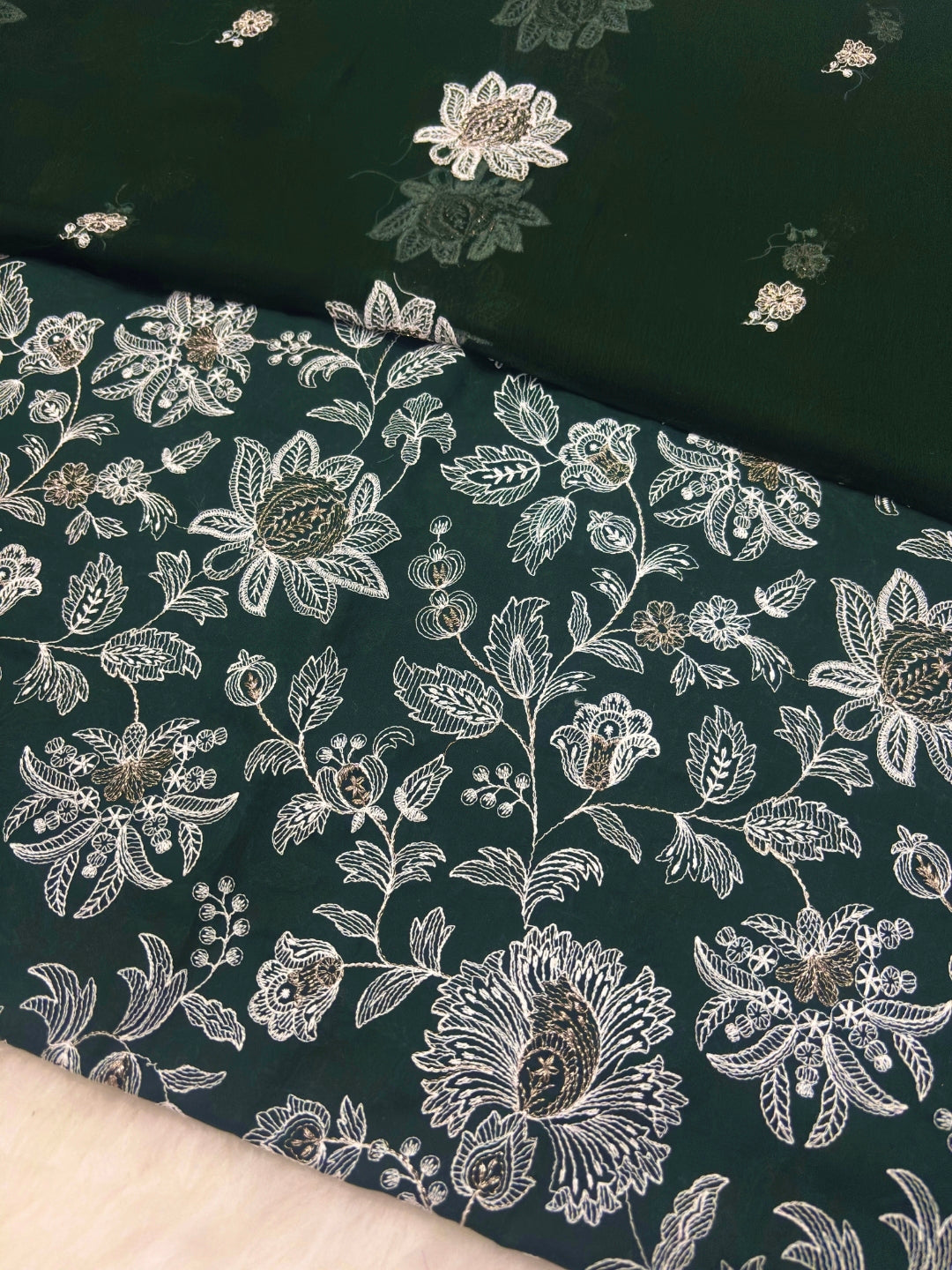 BAREEZE LAWN EMBROIDERED 3PC CHIFFON DOPATTA TZAJ-155