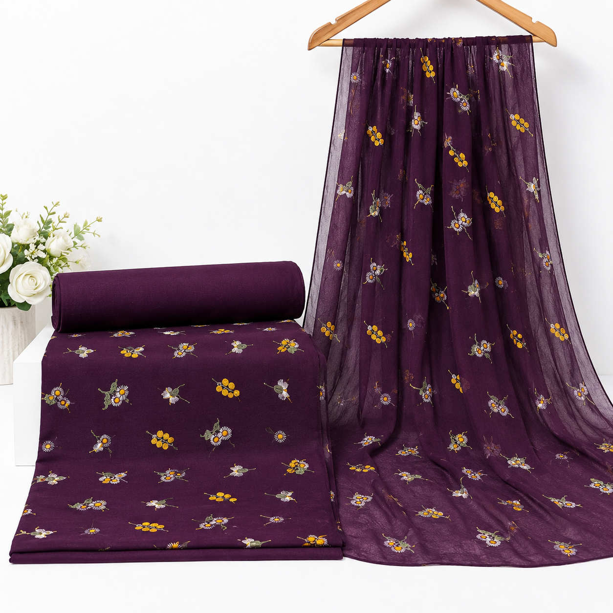 KARANDI EMBROIDERED 3-PIECE TZAJ-335