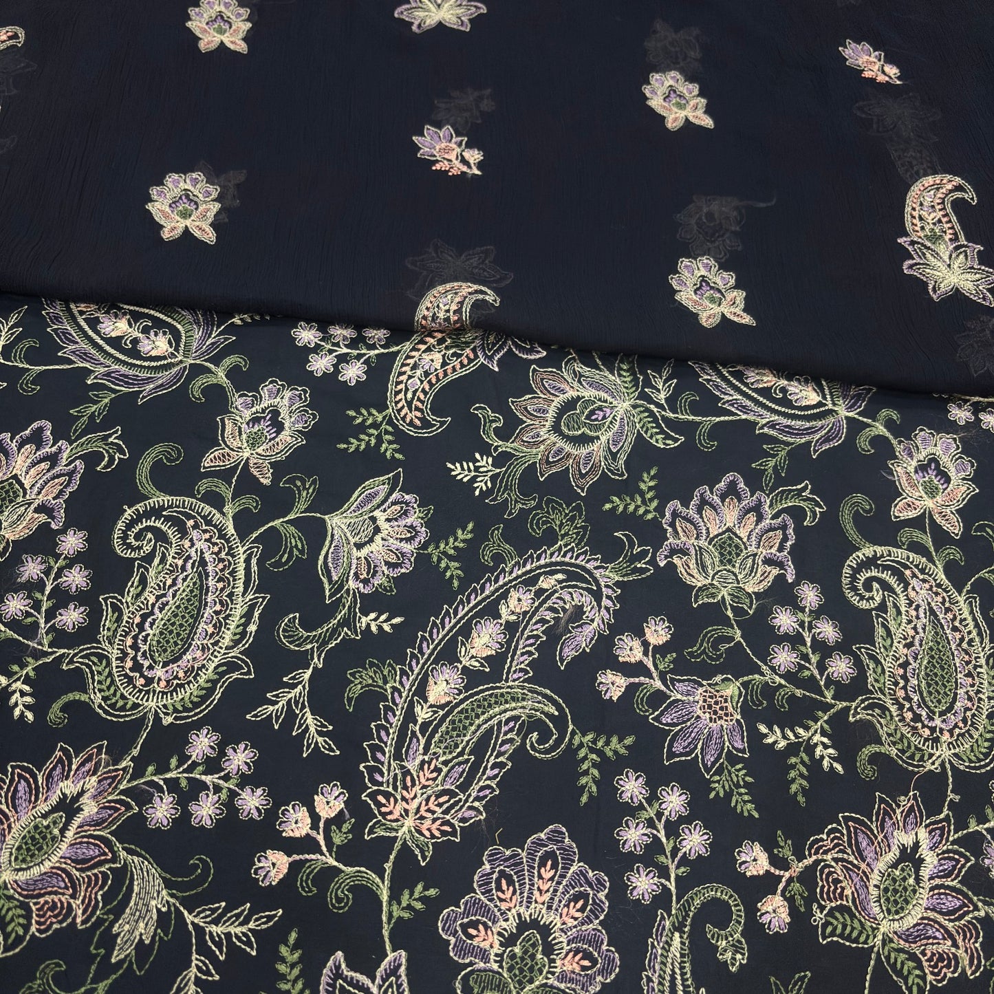 LAWN EMBROIDERED 3PC CHIFFON DOPATTA