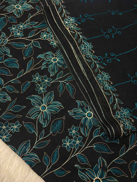 BAREEZE LAWN EMBROIDERED 3PC CHIFFON DOPATTA TZAJ-102
