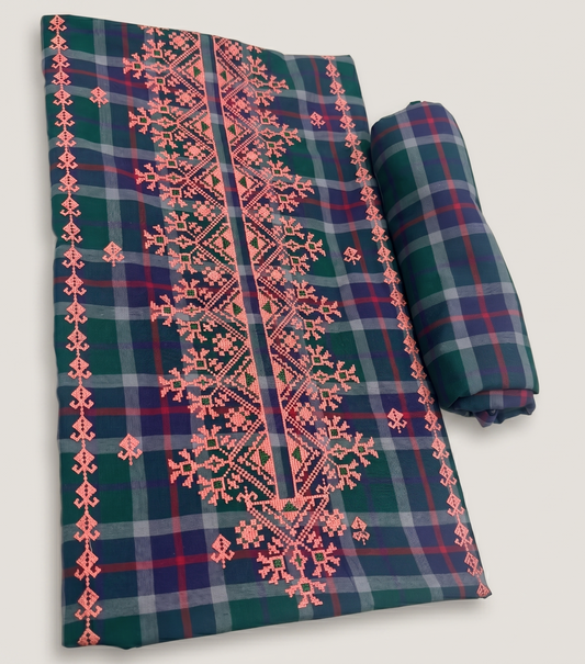2 PIECE - LUXURY EMBROIDERED LAWN SUIT SCV2-226