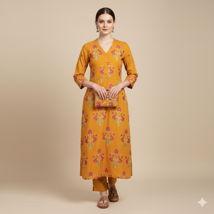 KHADDAR EMBROIDERED 2PC