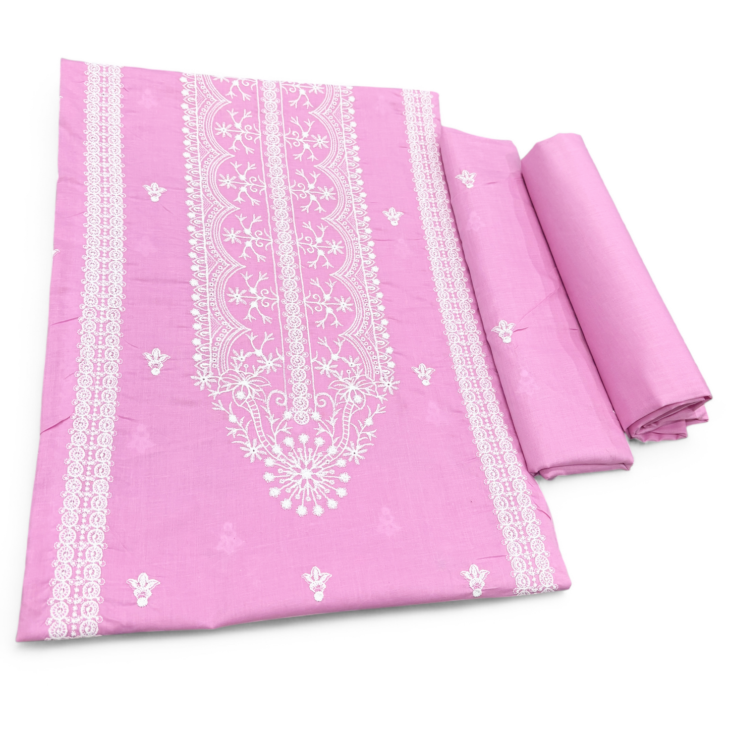 2 PIECE - EMBROIDERED LAWN SUIT SCV1-1700