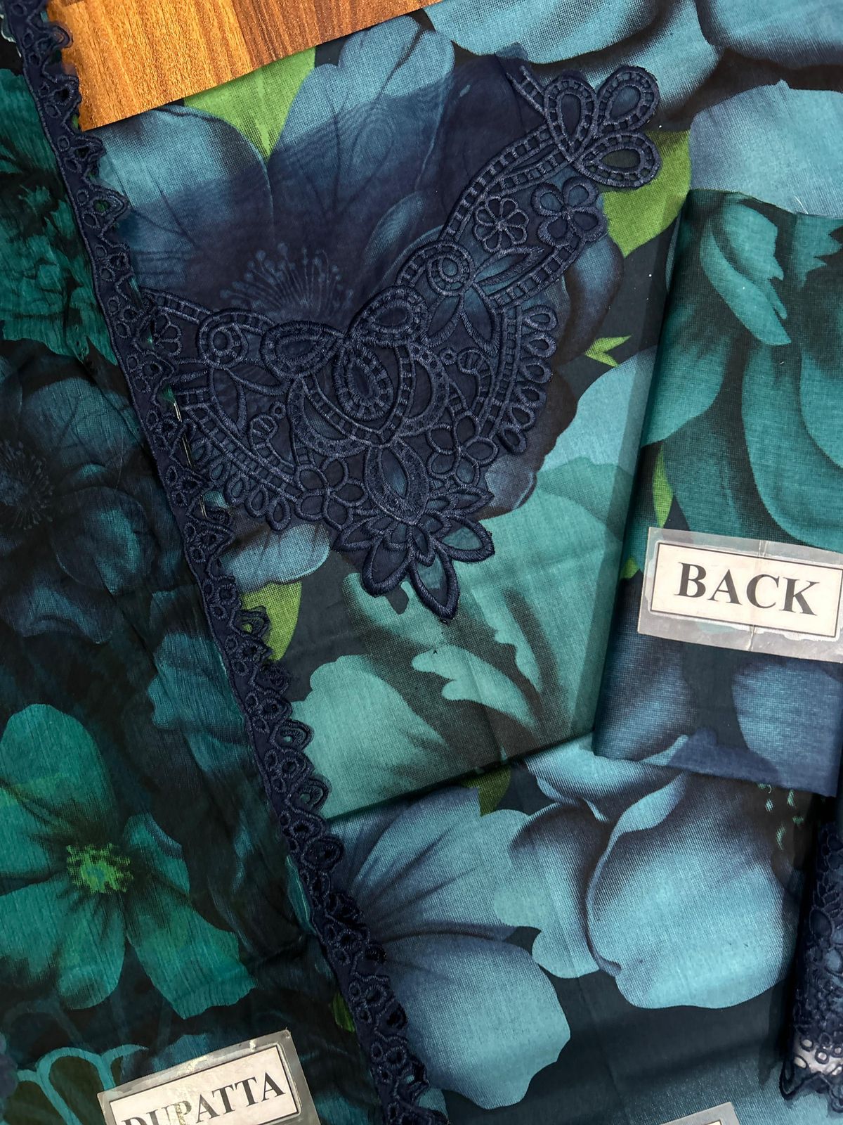 BAROQUE 3PC CHIFFON DOPATTA