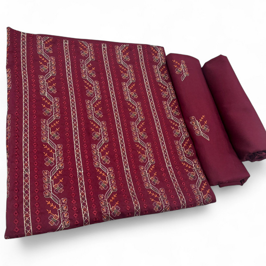 KARANDI EMBROIDERED 2-PIECE WKU-854