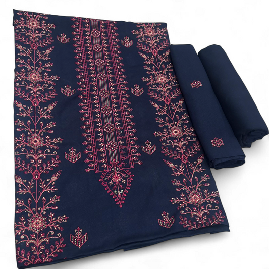 KARANDI EMBROIDERED 2-PIECE WKU-902