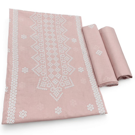 2 PIECE - EMBROIDERED LAWN SUIT SCV1-1742