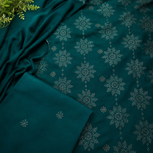 KARANDI EMBROIDERED 2-PIECE TZAJ-2376