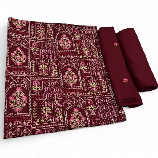 KARANDI EMBROIDERED 2-PIECE WKU-311