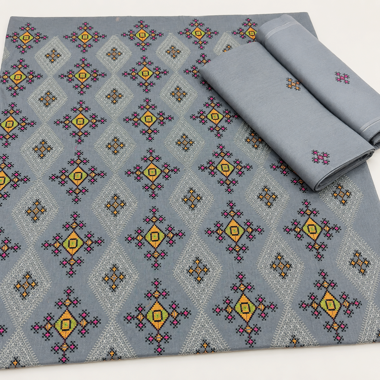 Bareeze lawn embroidered 2pc