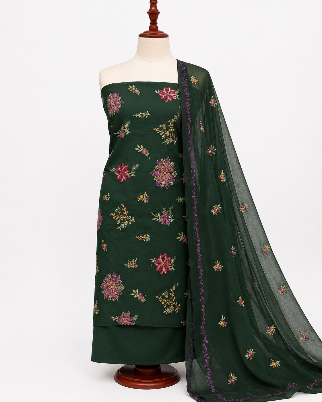 KARANDI EMBROIDERED 3-PIECE TZAJ-367