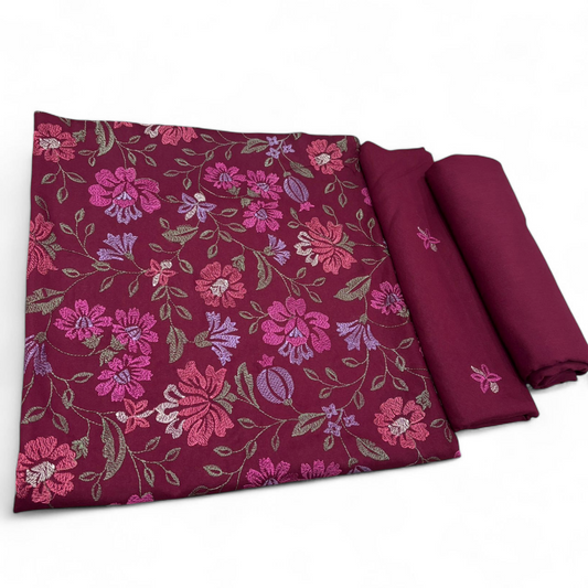 KARANDI EMBROIDERED 2-PIECE WKU-887