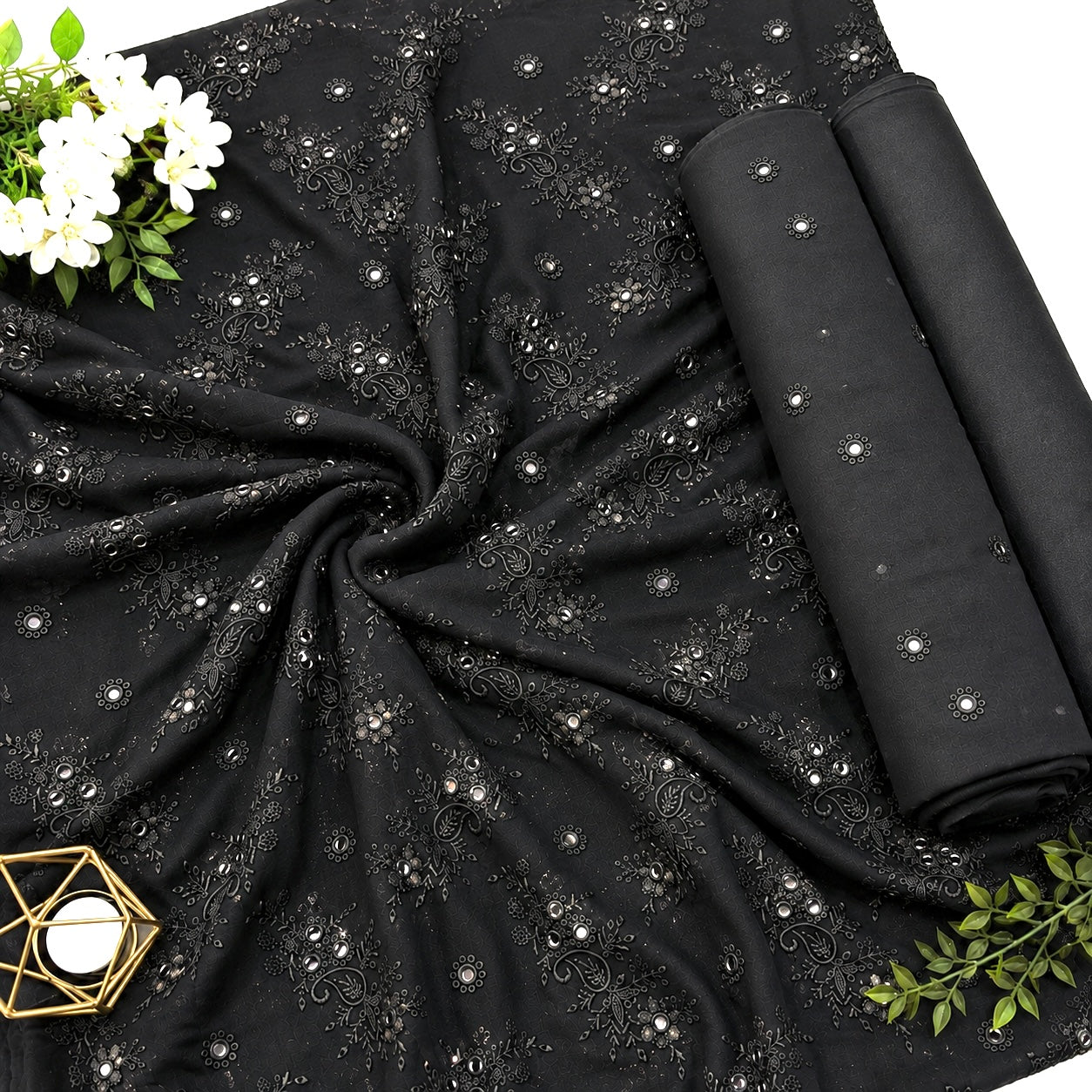 KARANDI EMBROIDERED 3-PIECE TZAJ-324