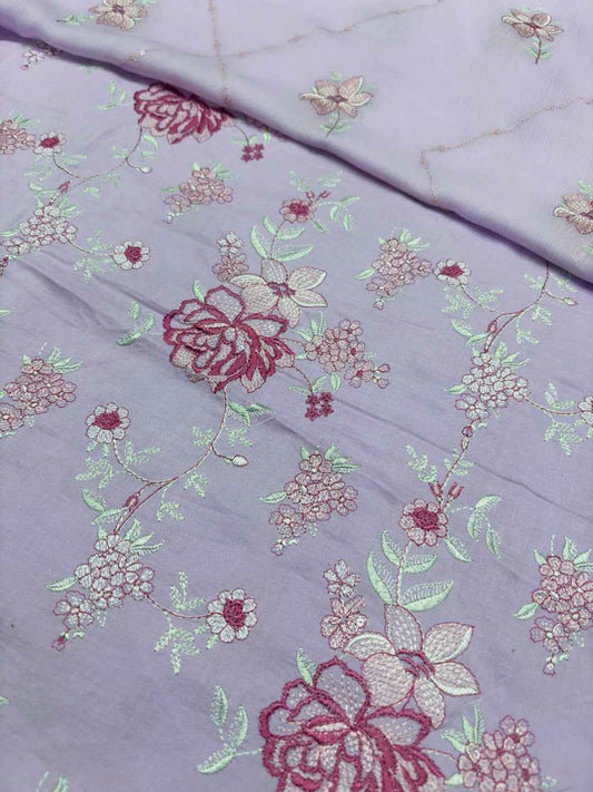 BAREEZE LAWN EMBROIDERED 3PC CHIFFON DOPATTA TZAJ-118