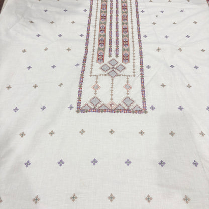 LAWN EMBROIDERED 3PC CHIFFON DOPATTA