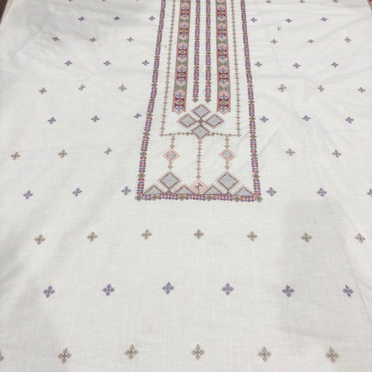 LAWN EMBROIDERED 3PC CHIFFON DOPATTA