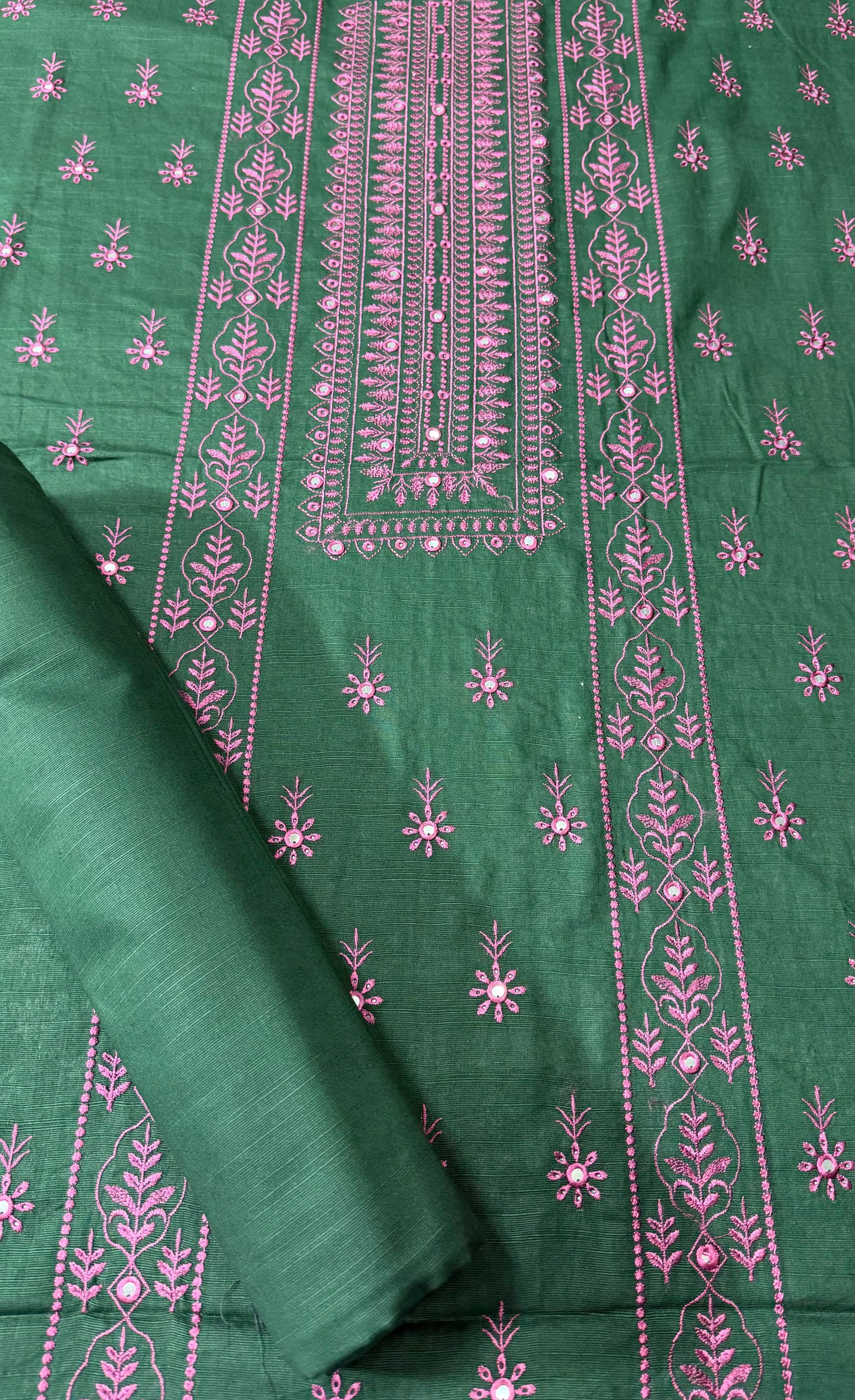 KHADDAR EMBROIDERED 2PC