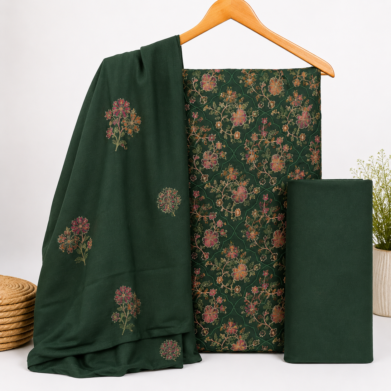 KARANDI EMBROIDERED 3-PIECE TZAJ-315