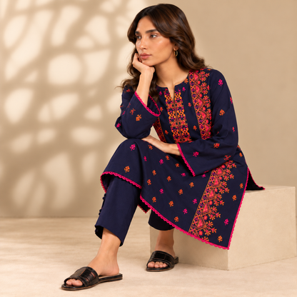 READY TO WEAR KARANDI 2PC EMBROIDERED WKS-16