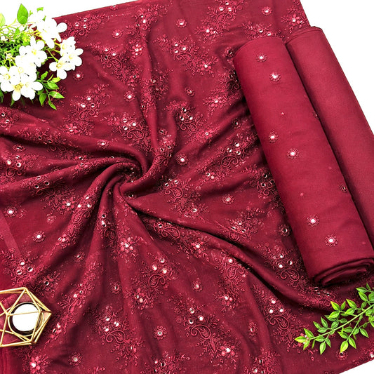 KARANDI EMBROIDERED 3-PIECE TZAJ-320
