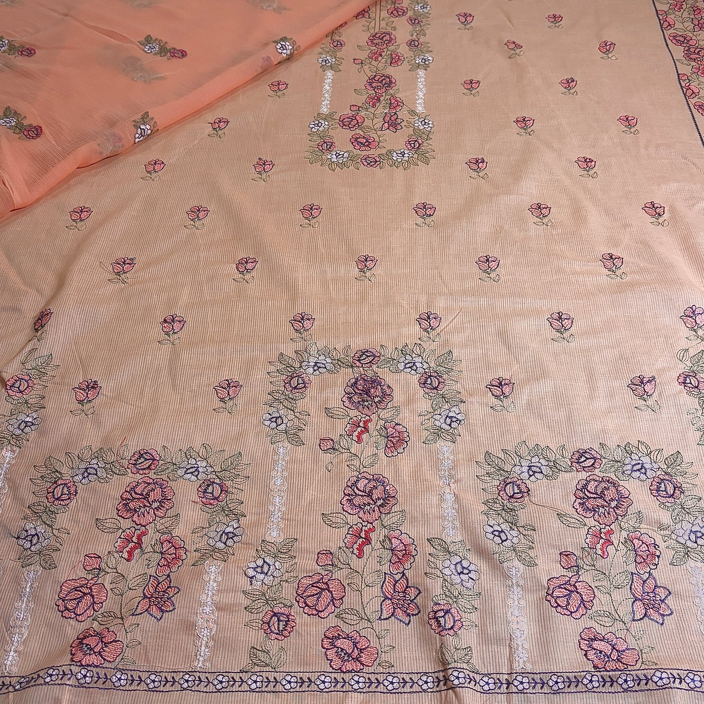 LAWN EMBROIDERED 3PC CHIFFON DOPATTA