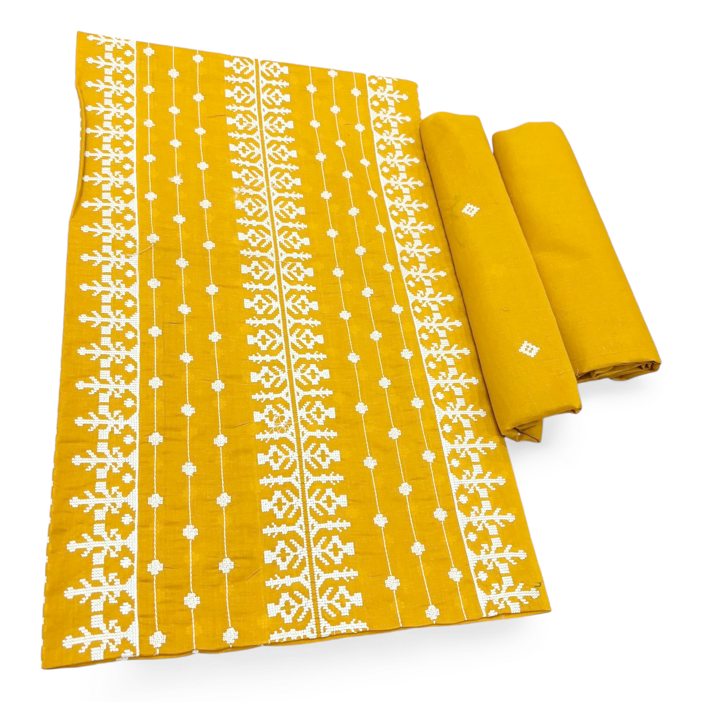 2 PIECE - EMBROIDERED LAWN SUIT SCV1-1703