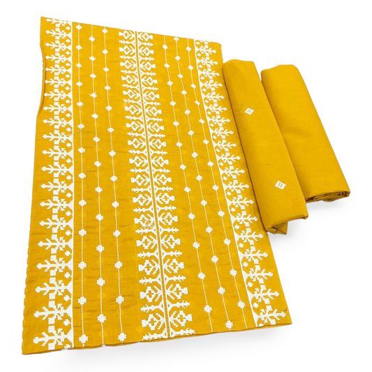 2 PIECE - EMBROIDERED LAWN SUIT SCV1-1703