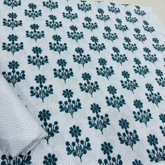 2 PIECE - PRINTED EMBROIDERED LAWN SUIT SCV2-222