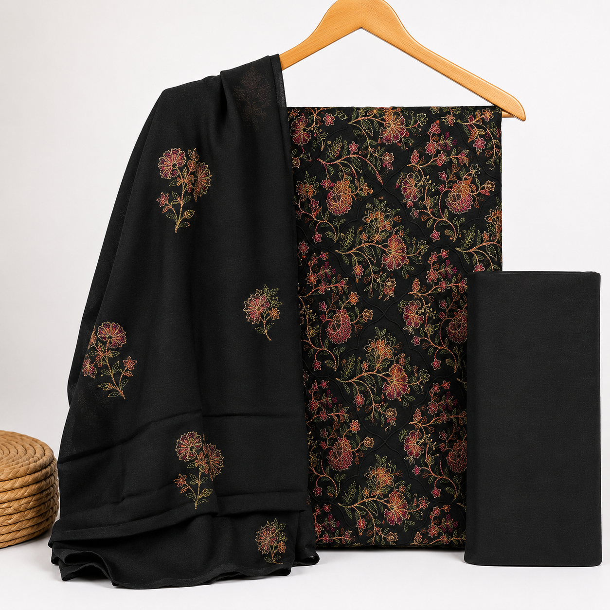 KARANDI EMBROIDERED 3-PIECE TZAJ-316