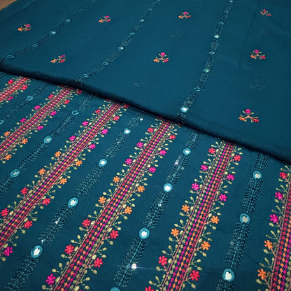 KARANDI EMBROIDERED 3-PIECE TZAJ-294
