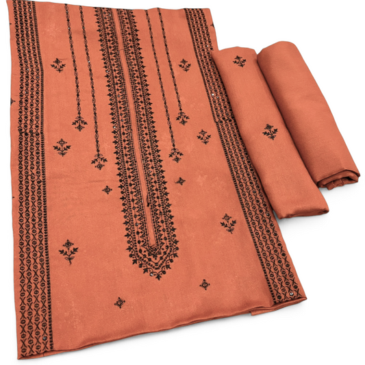 KARANDI EMBROIDERED 2-PIECE WKU-124 - TANIAZE