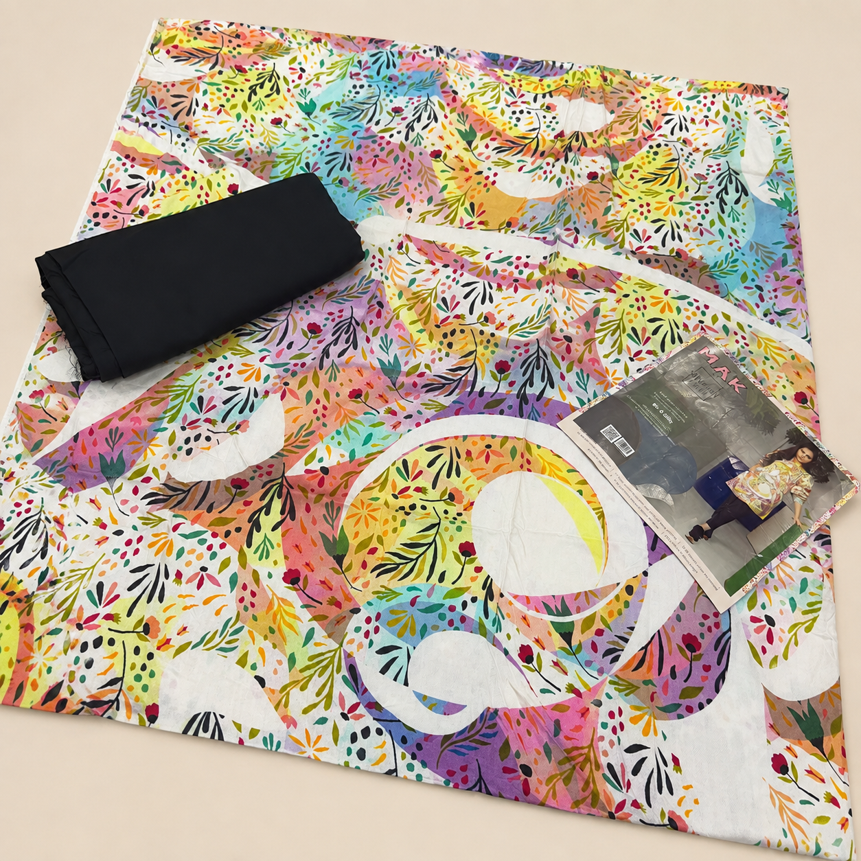 Alkaram Mac Printed marina 2pc