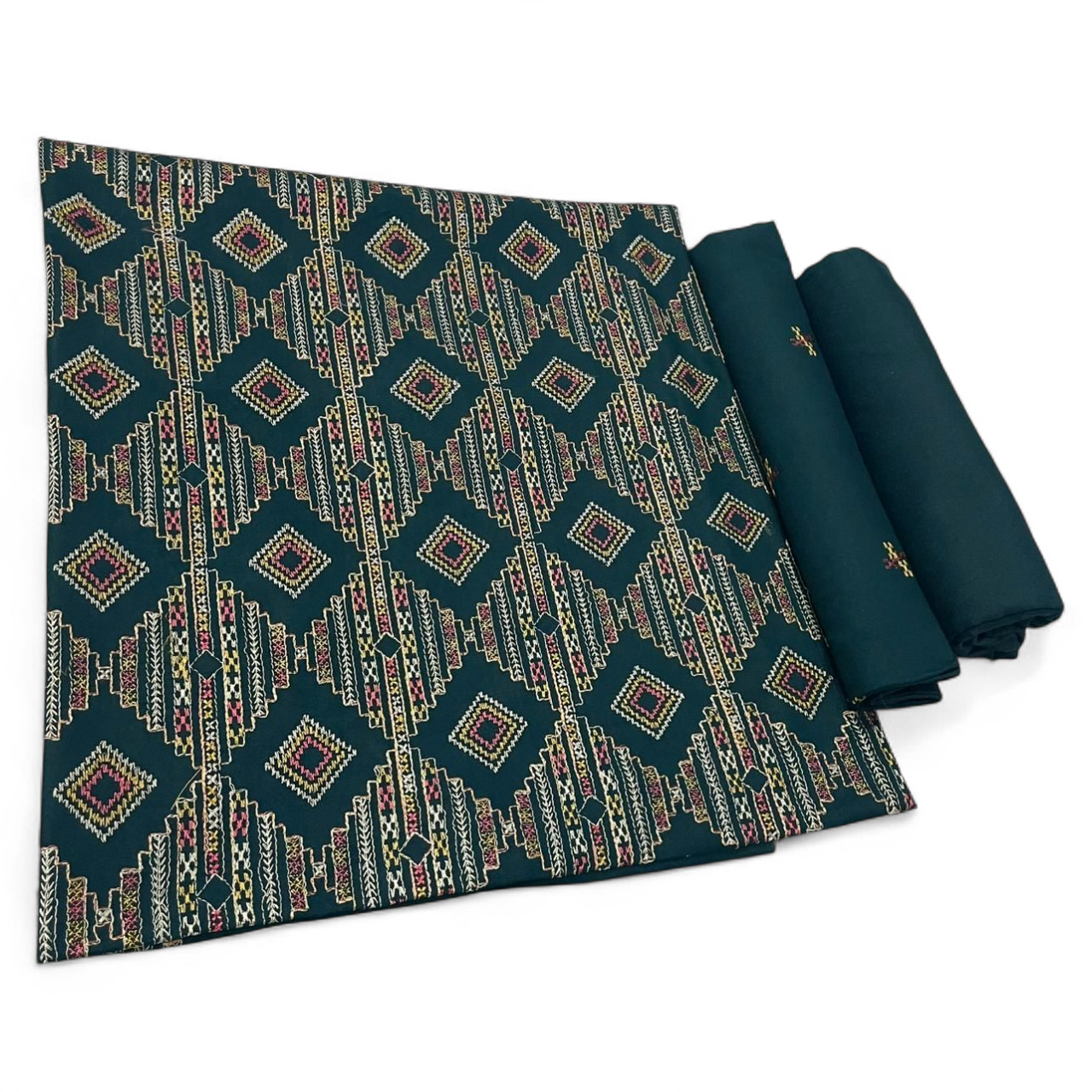 KARANDI EMBROIDERED 2-PIECE WKU-536