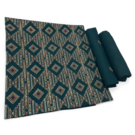 KARANDI EMBROIDERED 2-PIECE WKU-536