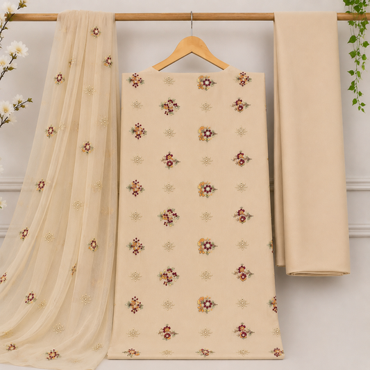 KARANDI EMBROIDERED 3-PIECE TZAJ-317