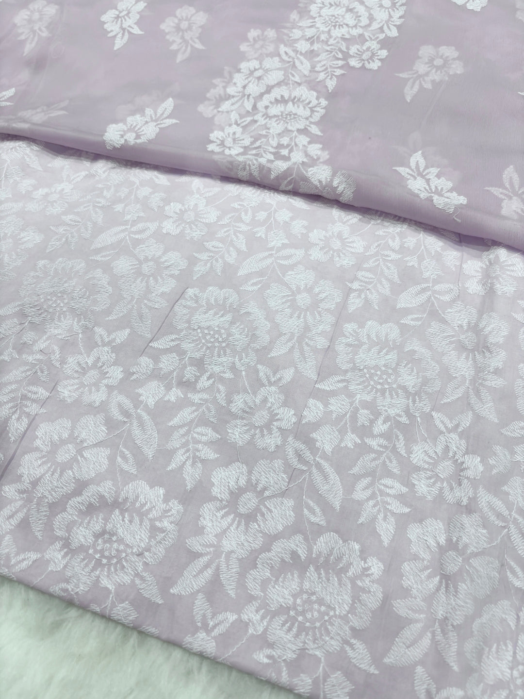 BAREEZE LAWN EMBROIDERED 3PC CHIFFON DOPATTA TZAJ-158