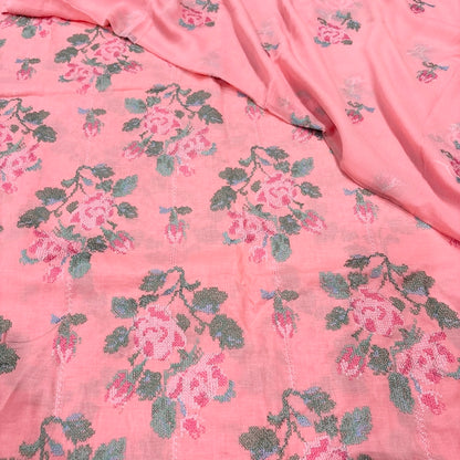 LAWN EMBROIDERED 3PC CHIFFON DOPATTA