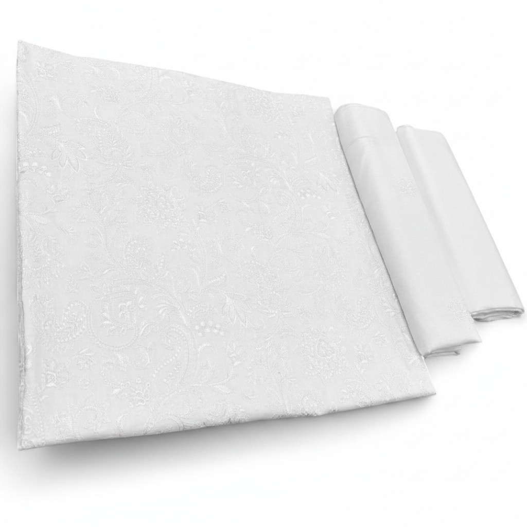 2 PIECE - EMBROIDERED LAWN SUIT SCV1-1725