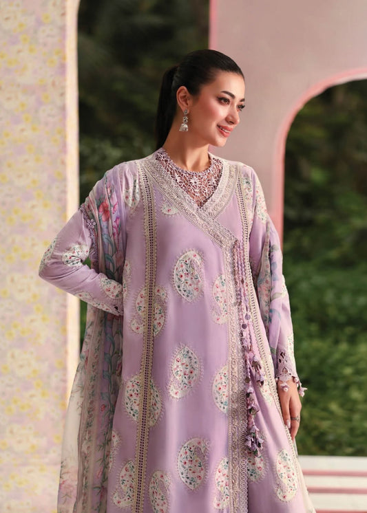 MARIA B LUXURY LAWN 3PC CHIFFON DOPATTA