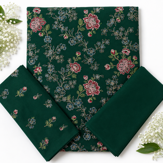 KARANDI EMBROIDERED 3-PIECE TZAJ-310